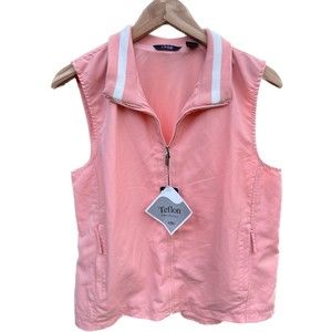 IZOD sleeveless golf jacket, W Large, NWT!!